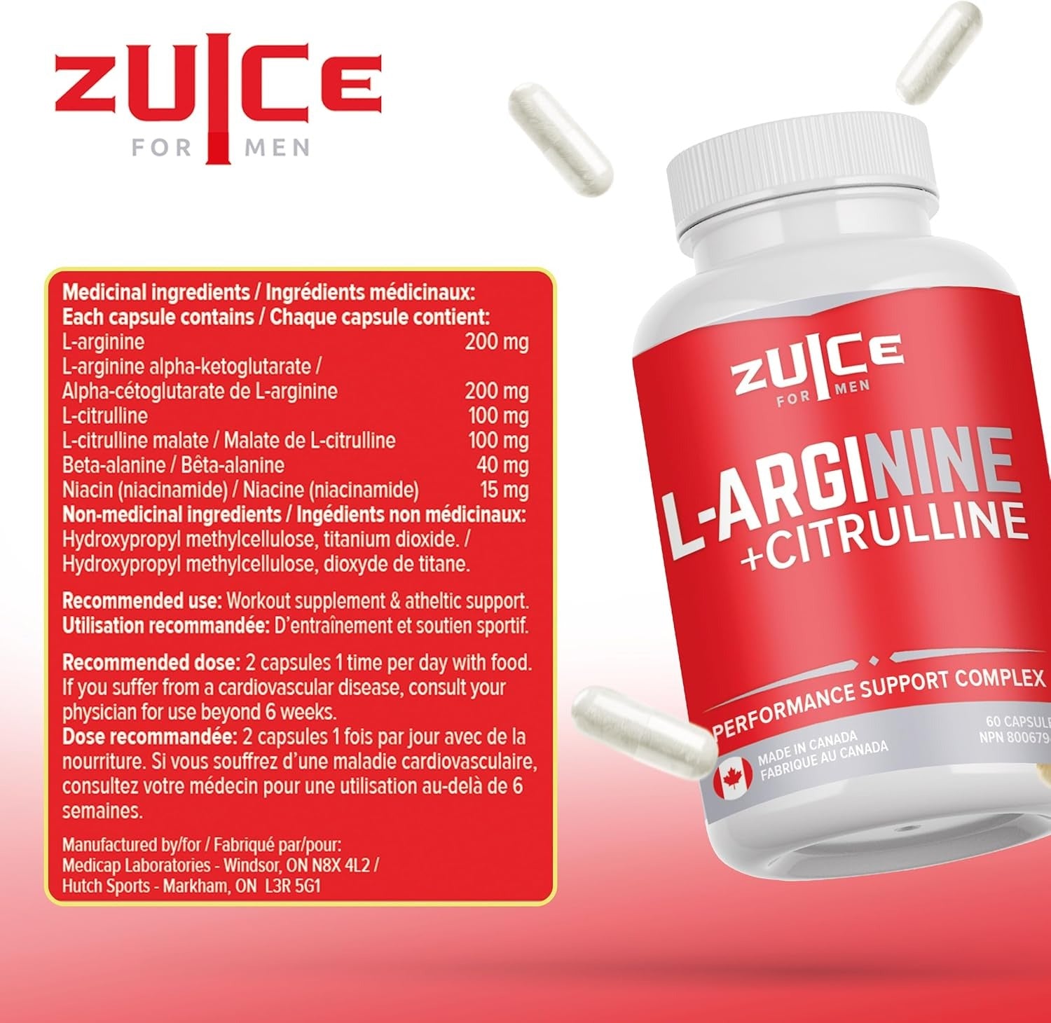 ZUICE L-Arginine + Citrulline